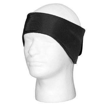 Fastening Head Wrap: Hook and Loop fastening earband with ear drop panels on the side for a contoured fit