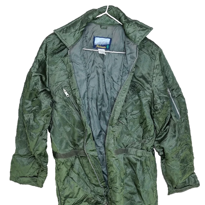 Fieldmaster Olive Insulated Coveralls - Large - Army & Outdoors - Overalls