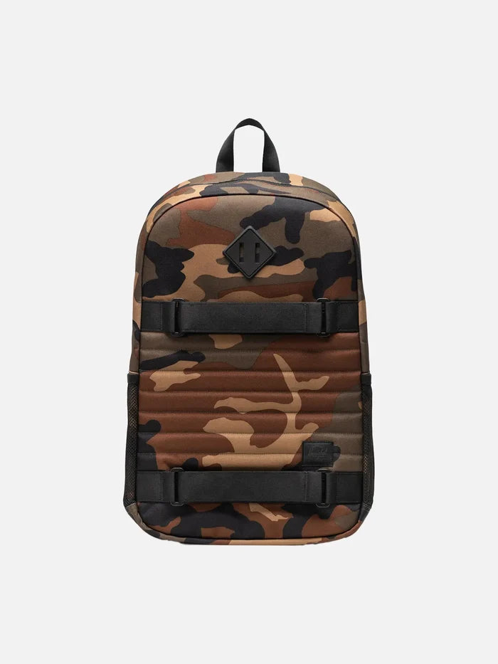 HERSCHEL Fleet Skate Backpack - Woodland Camo - School Backpacks ÇANTA