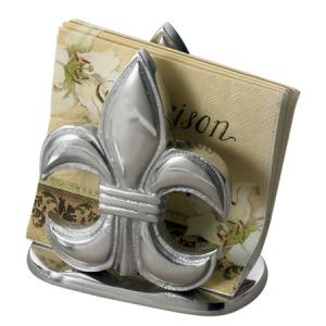 Fleur De Lis Napkin Holder - 318 Art & Frame
