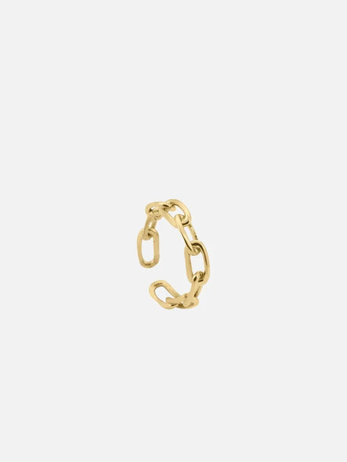 ATOLYEWOLF Forsa Chain Ring in Gold - Rings YÜZÜK