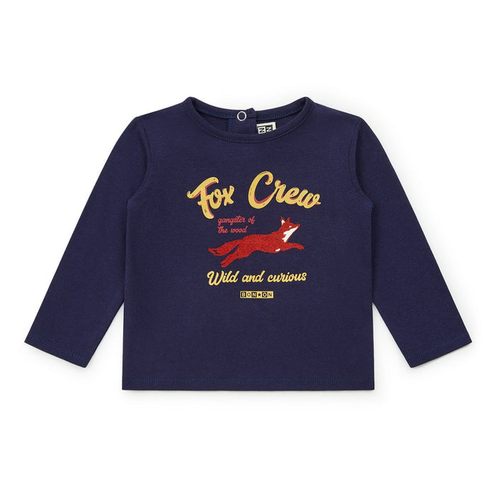 Fox Bebe T-shirt Navy