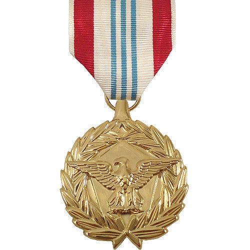 Full Size Medal: Defense Meritorious Service - 24k Gold Plated