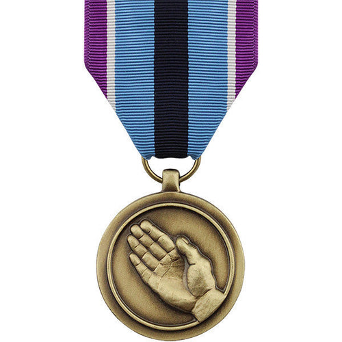 Full Size Medal: Humanitarian Service