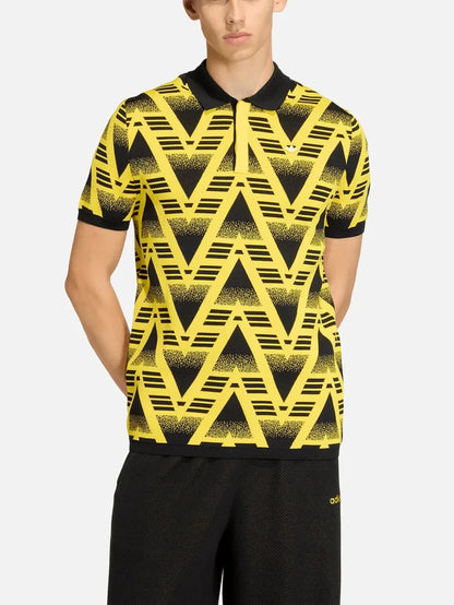ADIDAS ORIGINALS Fully Fashion Polo Shirt - Eqt Yellow - Polos T-SHIRT