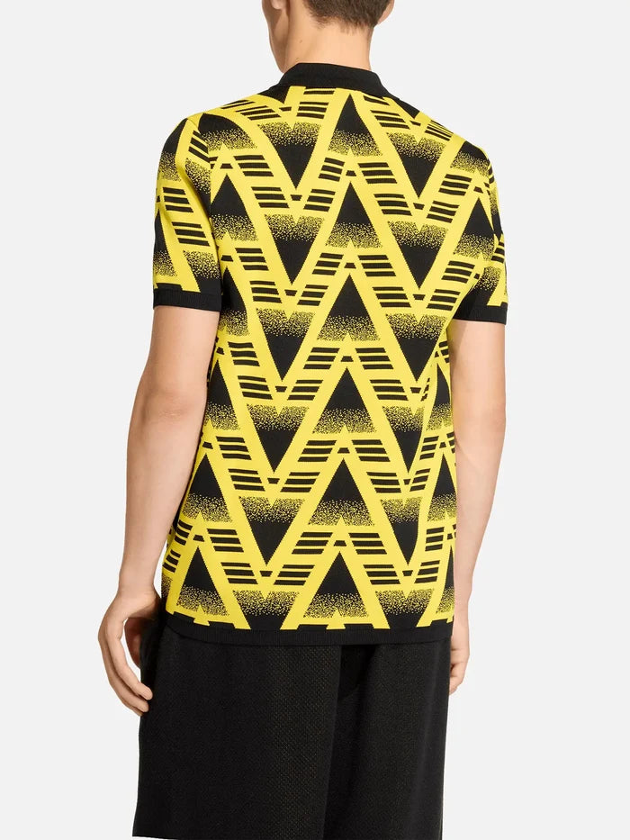ADIDAS ORIGINALS Fully Fashion Polo Shirt - Eqt Yellow - Polos T-SHIRT