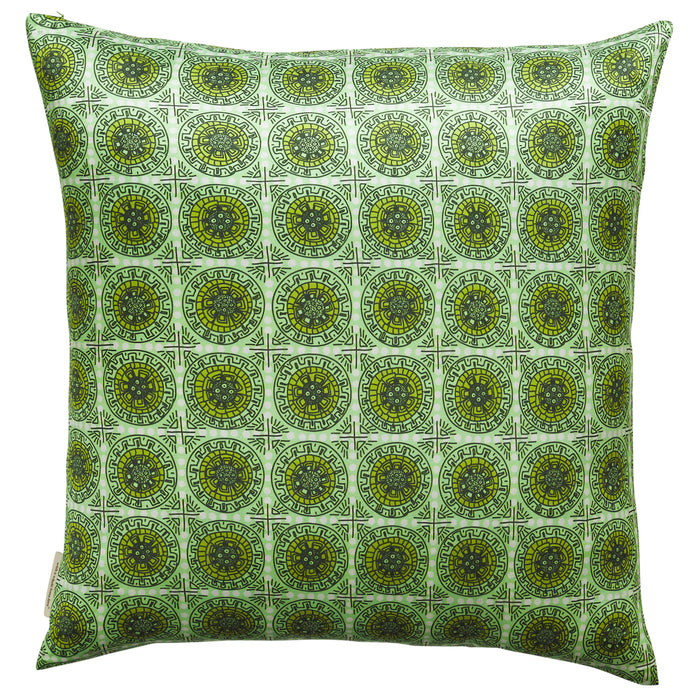 Gabriella Cushion - Key Lime Feather Insert
