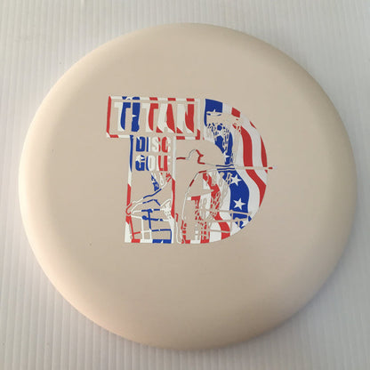 White/American Flag Stamp/PW/173g