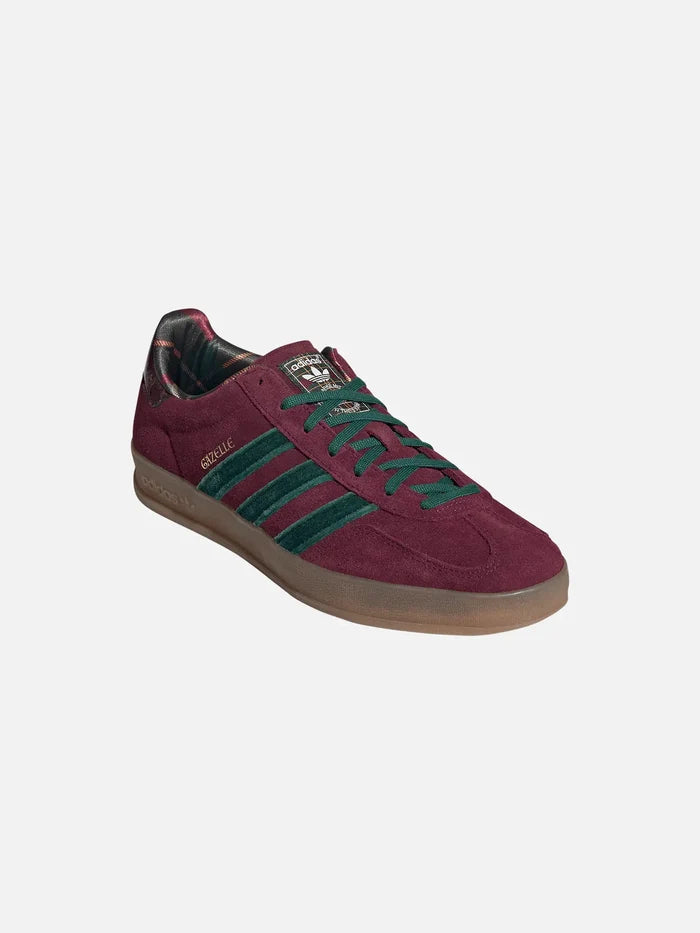ADIDAS ORIGINALS Gazelle Indoor "Maroon/Green" - Sneakers SNEAKER