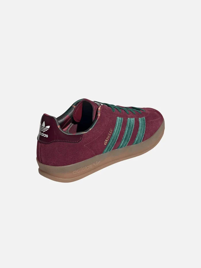 ADIDAS ORIGINALS Gazelle Indoor "Maroon/Green" - Sneakers SNEAKER