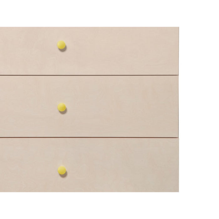 A Gelato Knob Set In Spring Yellow Finish