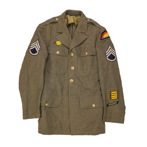 Genuine WWII U.S. Army Air Force wool service jacket - Small - US Army Surplus - Dress Jackets