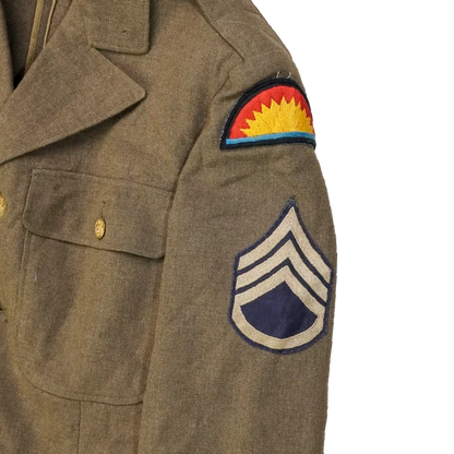 Genuine WWII U.S. Army Air Force wool service jacket - Small - US Army Surplus - Dress Jackets