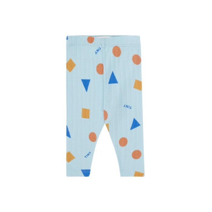 Geometric Baby Pant Warm Blue