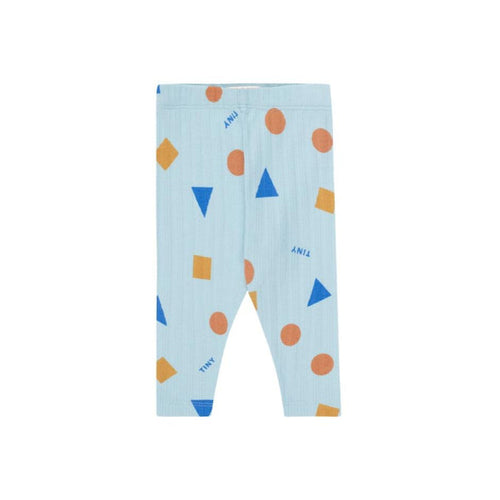 Geometric Baby Pant Warm Blue