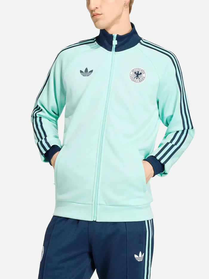 ADIDAS ORIGINALS Germany DFB OG Track Top - Semi Flash Aqua - Track Jackets EŞOFMAN ÜSTÜ