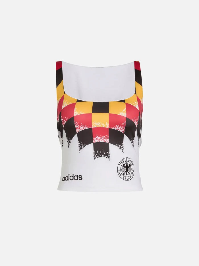 ADIDAS ORIGINALS Germany Reconstructed Bringback Jersey - White - Activewear Tops FORMA