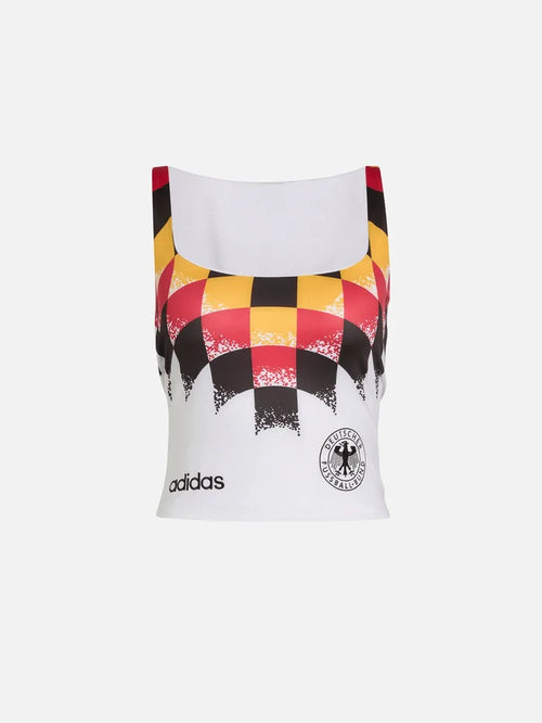 ADIDAS ORIGINALS Germany Reconstructed Bringback Jersey - White - Activewear Tops FORMA