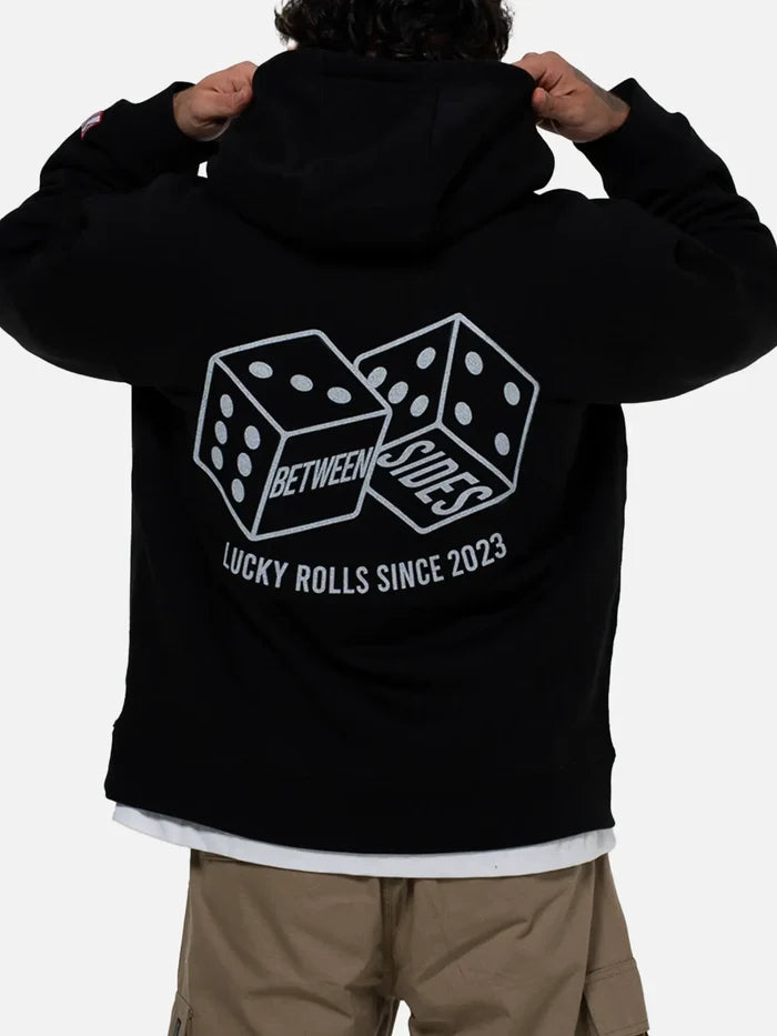 BETWEEN SIDES GH-Dices Sweatshirt - Black - Sweatshirts SWEATSHIRT