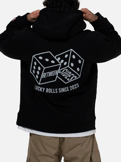 BETWEEN SIDES GH-Dices Sweatshirt - Black - Sweatshirts SWEATSHIRT