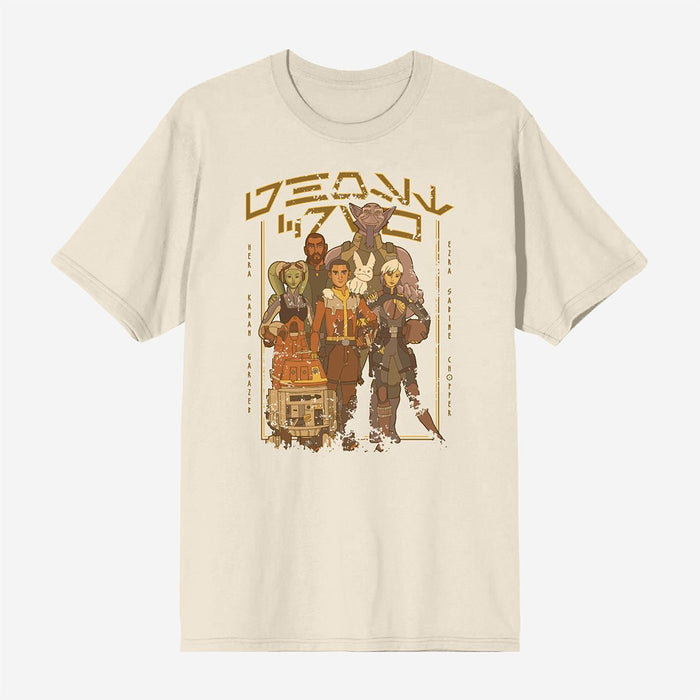 Ghost Crew Mural Classic Comfort Tee - Heroes & Villains-Star Wars-T-Shirt