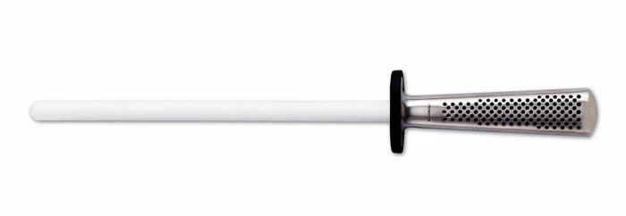 Global Classic Ceramic Sharpening Rod, 9.5-Inches