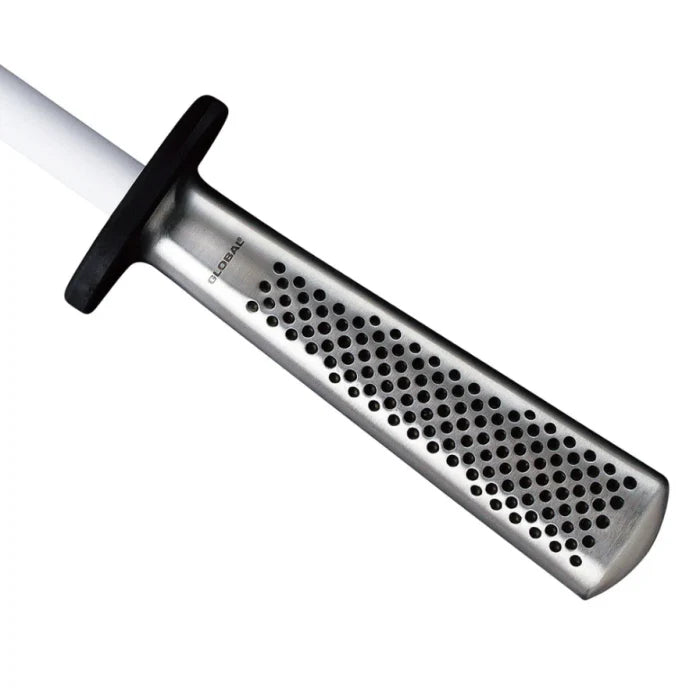 Global Classic Ceramic Sharpening Rod, 9.5-Inches
