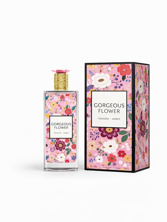 Gorgeous Flower fragrance bottle by Suzy.