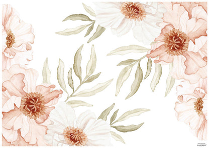 Grand Bouquets - Islandic Poppies /Stickers muraux
