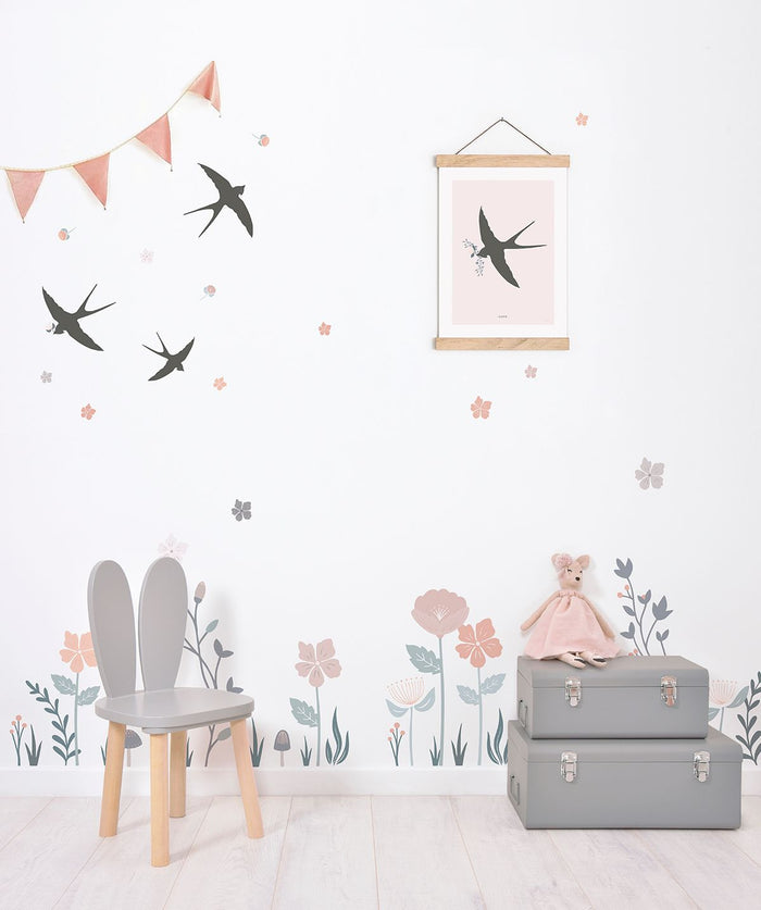 Grandes Fleurs - Adele /Stickers Grand Décor