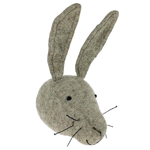 Grey Hare Head