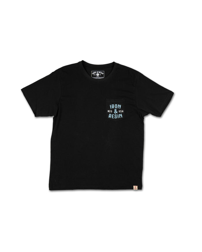 Grizzly Surf Pocket Tee - Iron & Resin