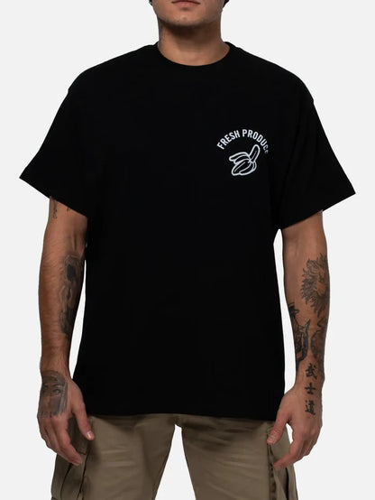 BETWEEN SIDES GT-Banana - Black - T-Shirts T-SHIRT