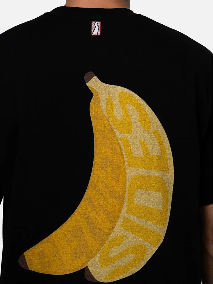 BETWEEN SIDES GT-Banana - Black - T-Shirts T-SHIRT