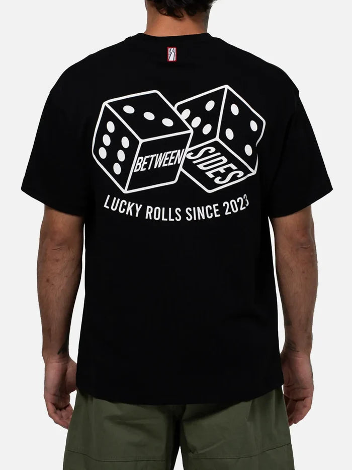 BETWEEN SIDES GT-Dices T-Shirt - Black - T-Shirts T-SHIRT