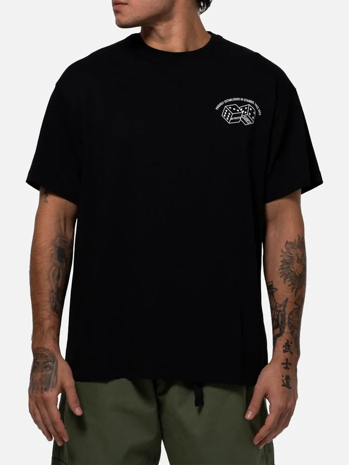 BETWEEN SIDES GT-Dices T-Shirt - Black - T-Shirts T-SHIRT