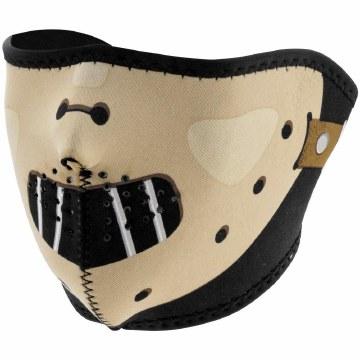Half Mask Neoprene Hannibal: *Neoprene material is wind and water resistant*Works great under a helmet, goggles or alone*Hook