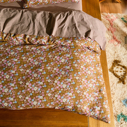 Hayfolk Linen Quilt Cover Single