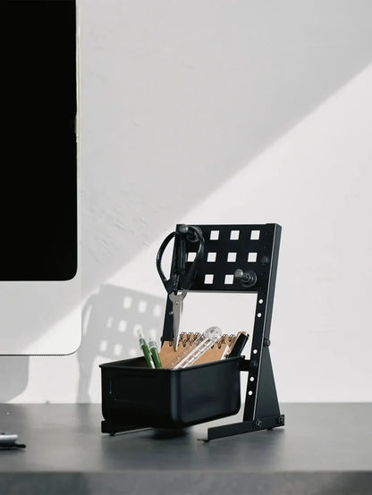 TOYO STEEL HBS-130 Hand Bin Stand Black - Household Storage Caddies ALET ÇANTASI