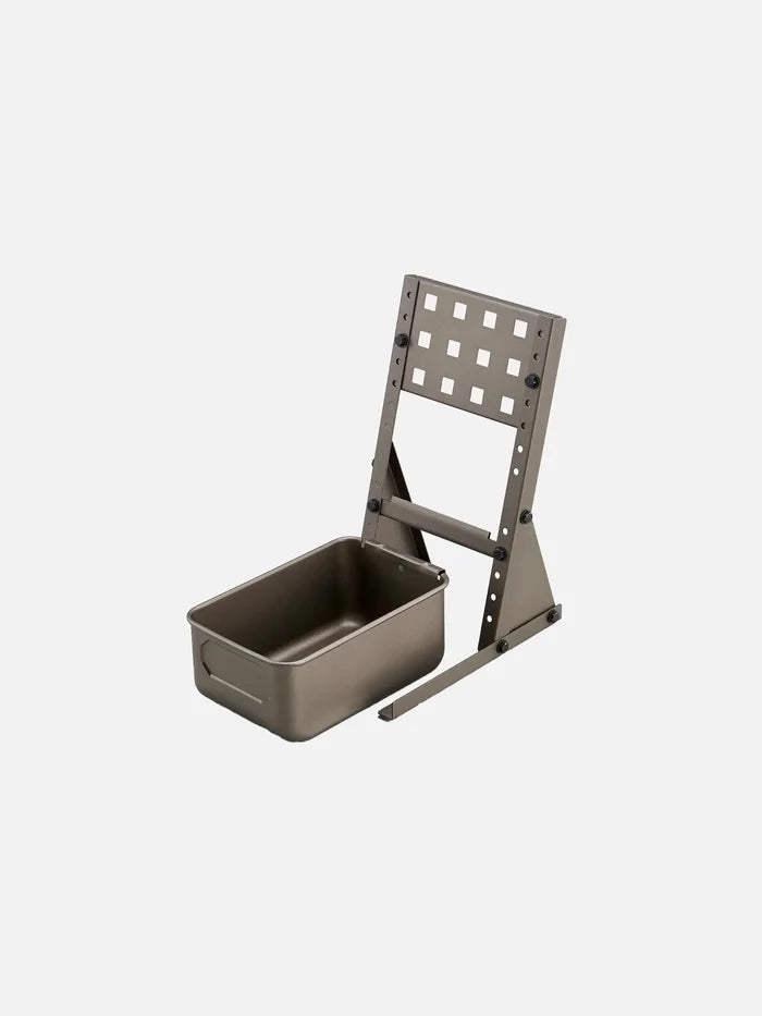 TOYO STEEL HBS-130 Hand Bin Stand Titanium - Household Storage Containers ALET ÇANTASI