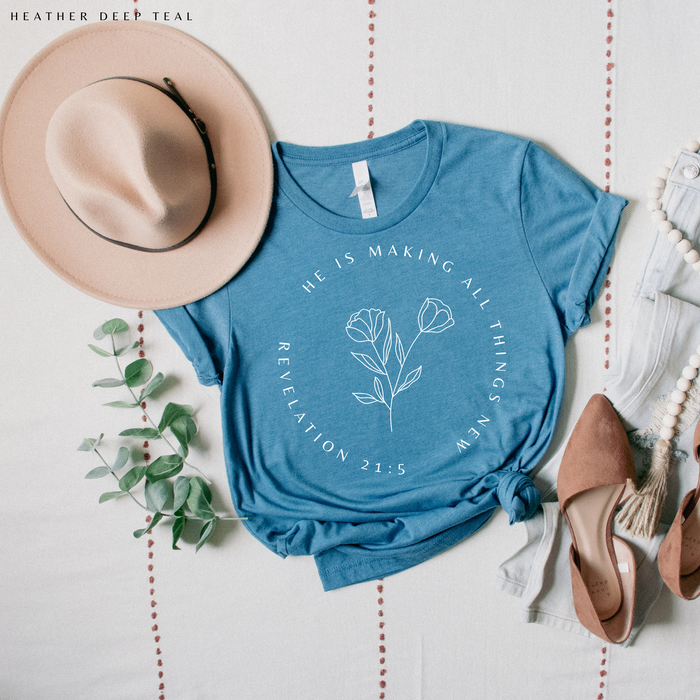 XS / Heather Deep Teal