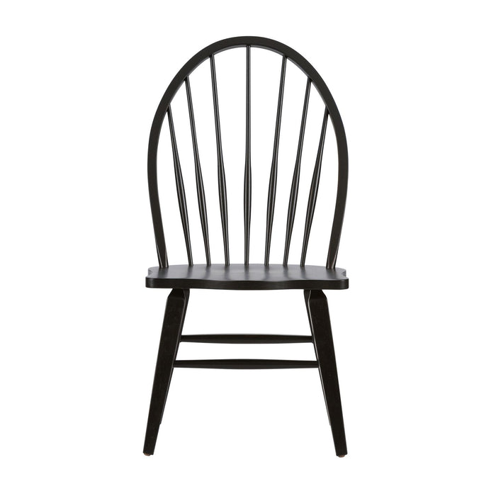 Hearthstone Ridge Windsor Back Side Chair - Black - 482-C1000S