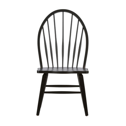 Hearthstone Ridge Windsor Back Side Chair - Black - 482-C1000S