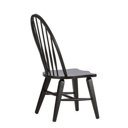 Hearthstone Ridge Windsor Back Side Chair - Black - 482-C1000S