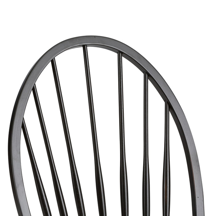 Hearthstone Ridge Windsor Back Side Chair - Black - 482-C1000S