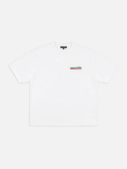 SOON TO BE ANNOUNCED Hermanos Rodrigez T-Shirt – beyaz, ön görünüm