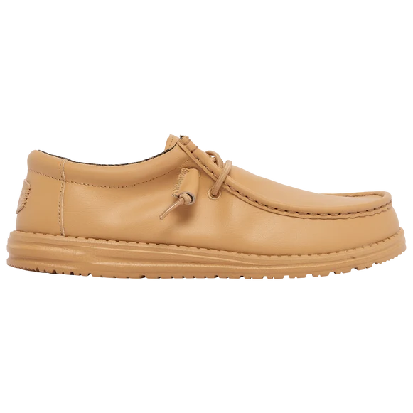 Hey Dude Wally Patriotic Loafer Shoes Tan