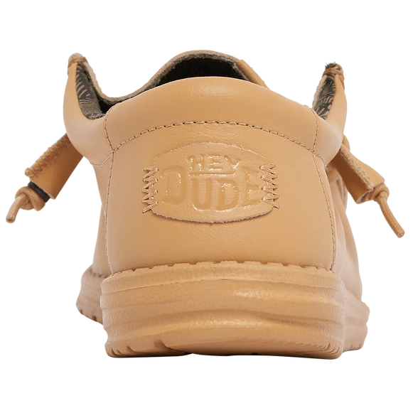 Hey Dude Wally Patriotic Loafer Shoes Tan