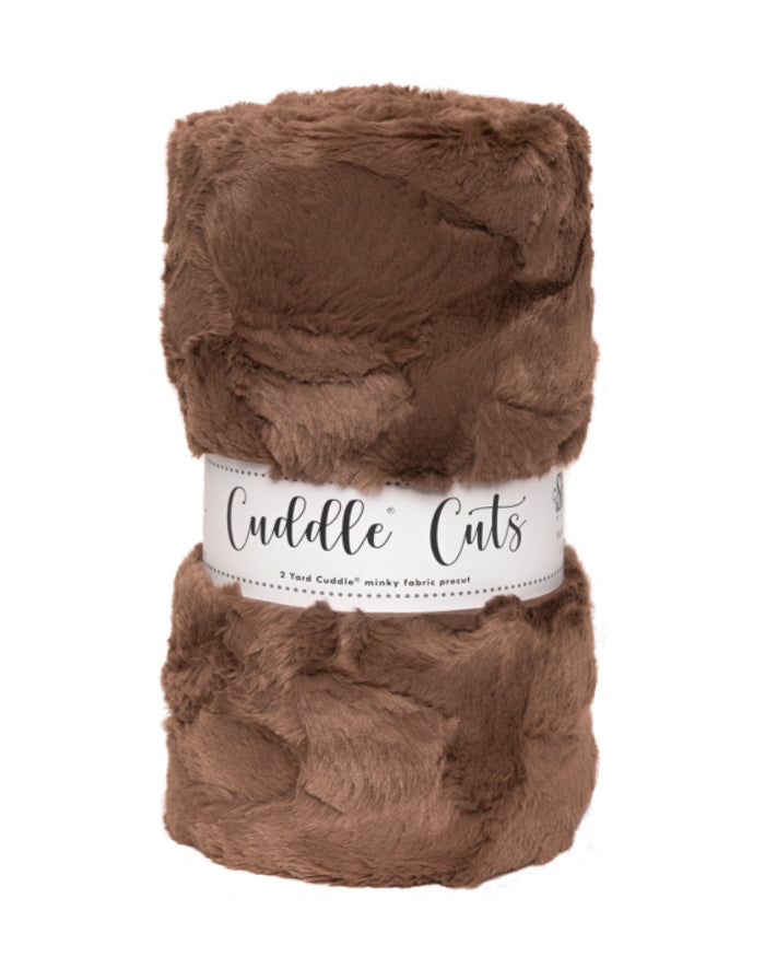 Hide Truffle - 2 yard Luxe Cuddle Cut