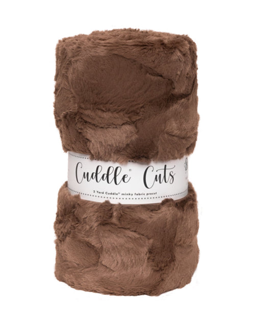Hide Truffle - 2 yard Luxe Cuddle Cut